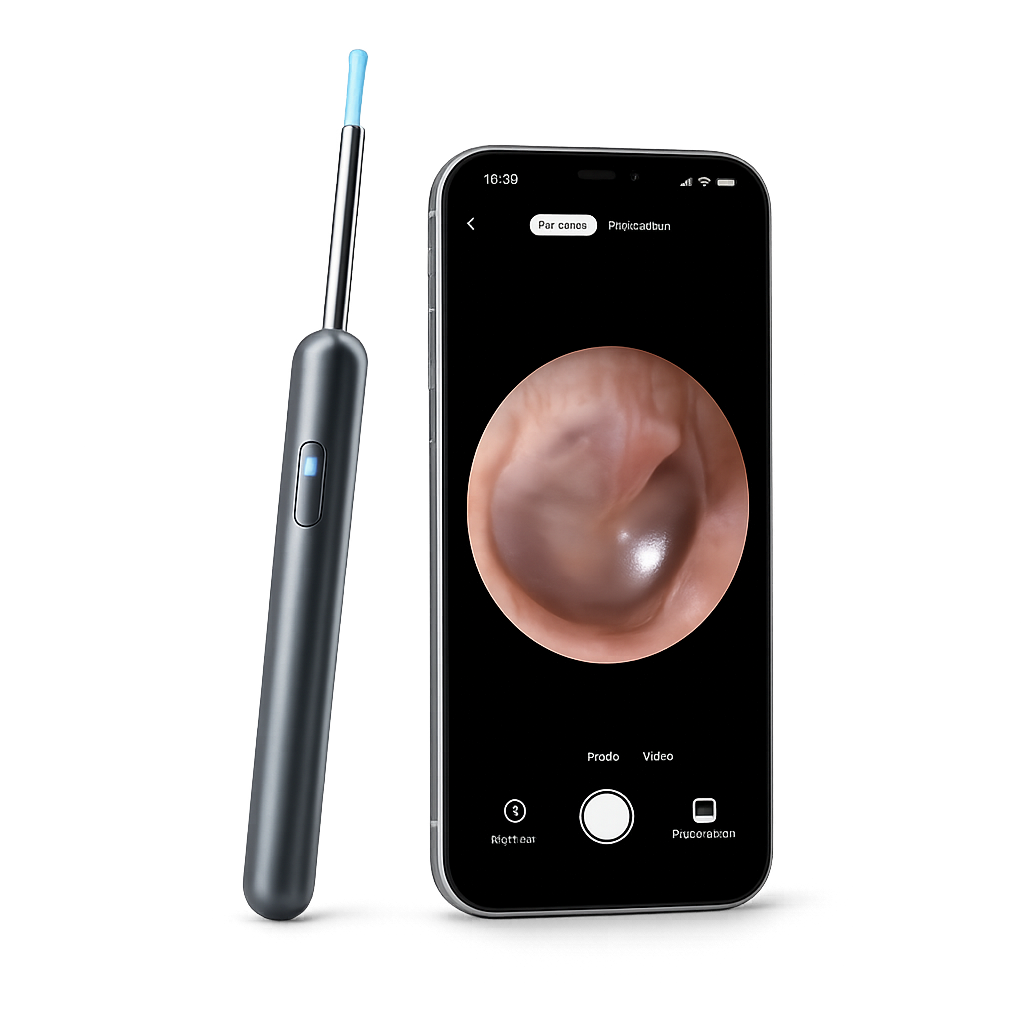 Smart Visual WiFi Ear Cleaning Endoscope
