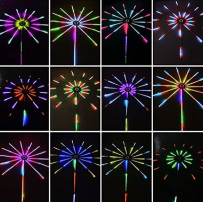 Music-Sync Firework LED Lights