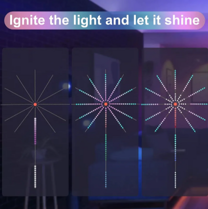 Music-Sync Firework LED Lights