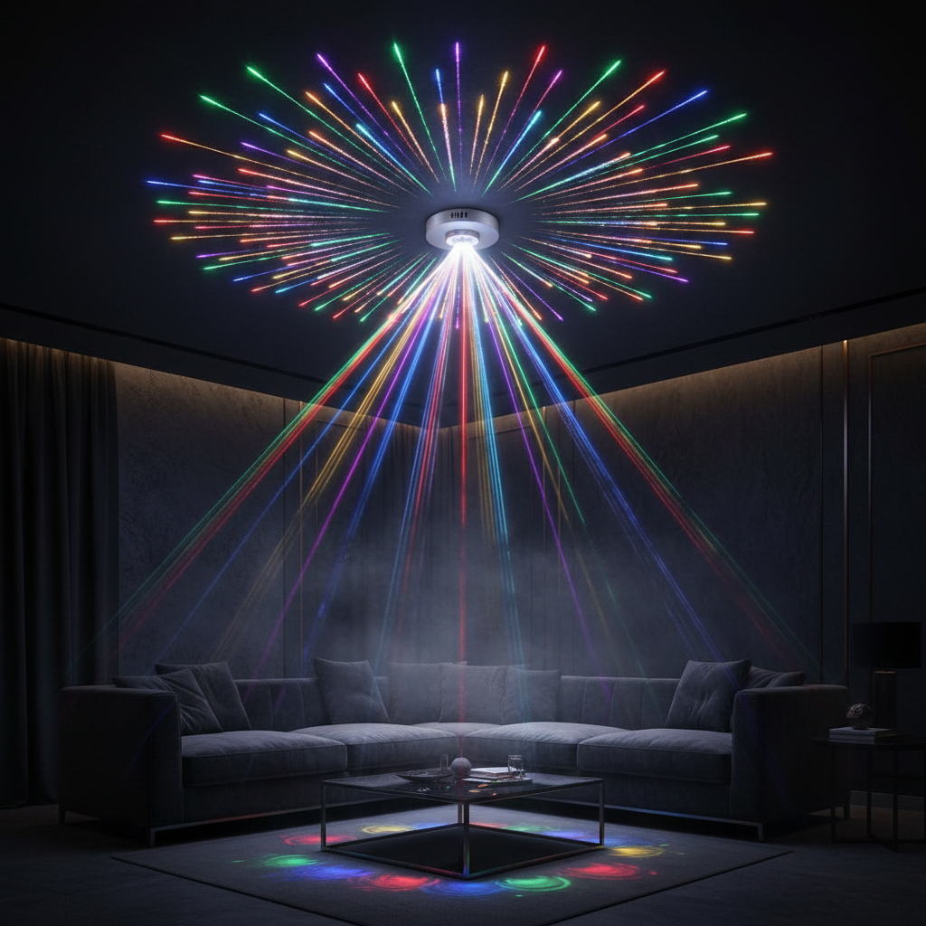 LED Lights Room Shot