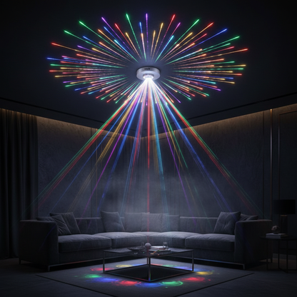LED Lights Room Shot